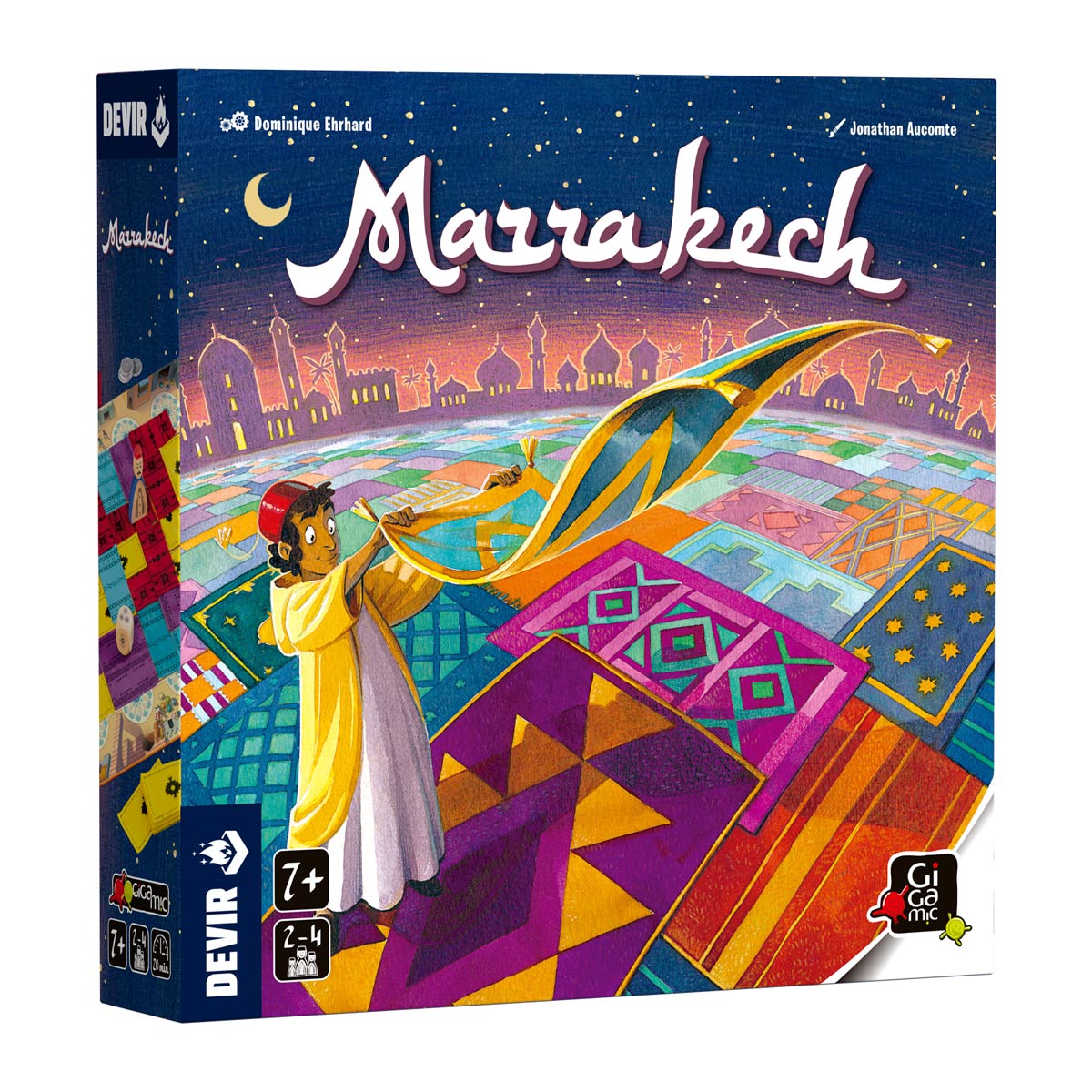 Marrakech Juego de Mesa, Edicíon en Español y Portugués 
