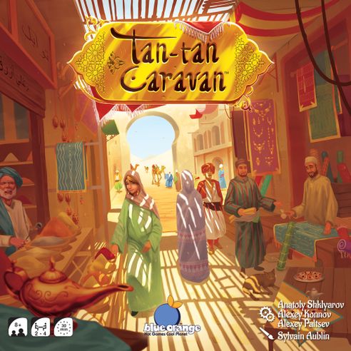 Tan Tan Caravan Board Game, Used, English Edition