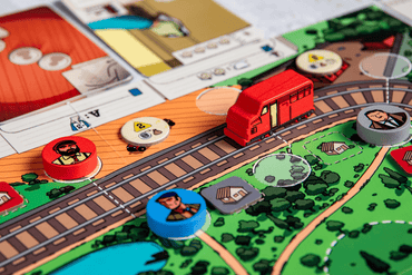The Glasgow Train Robbery English & Spanish Board Game, Gamefound Edition