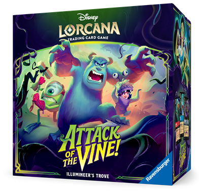 Disney Lorcana Attack of the Vine: Illumineer's Trove, English Edition