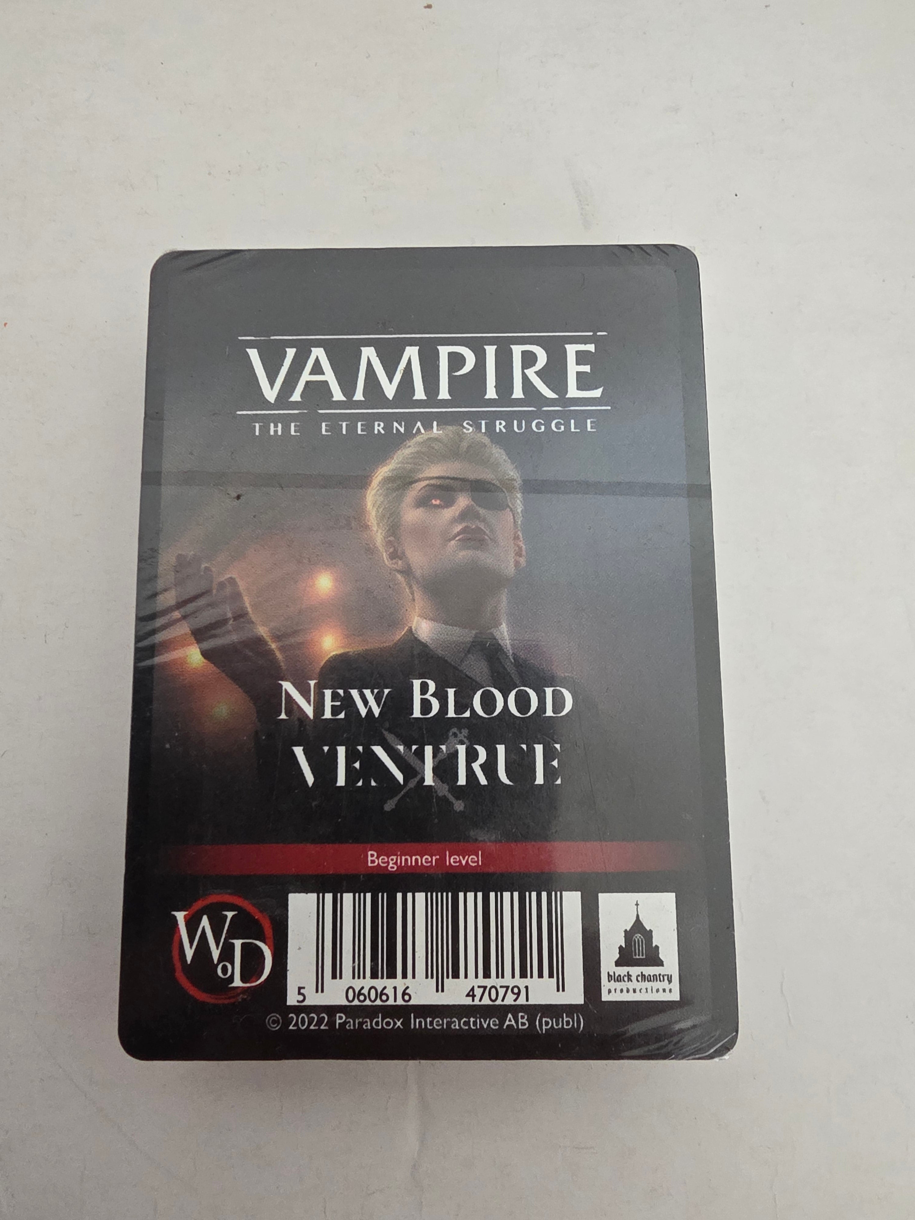 Vampire: The Eternal Struggle Fifth Edition New Blood Ventrue, English ...