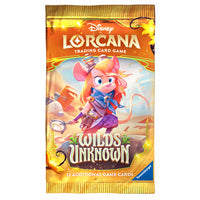 Disney Lorcana Wilds Unknown: Booster Pack of 12 Cards, English Edition