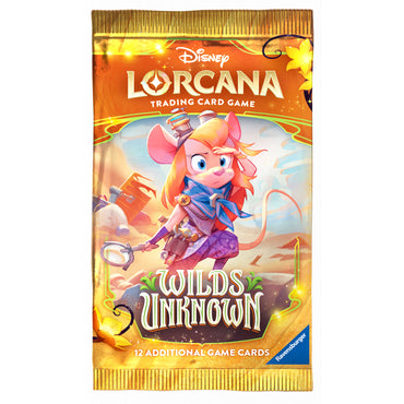 Disney Lorcana Wilds Unknown: Booster Display, 24 Packs of 12 Cards, English Edition