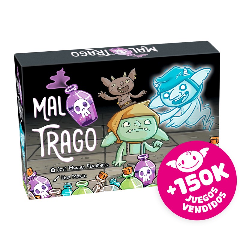 Mal Trago Board Game, Spanish Edition