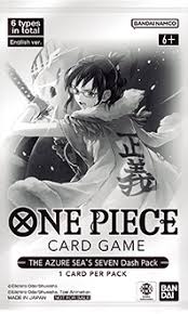 One Piece OP-14 EB-04 The Azure Sea's Seven, Dash Pack, English Edition