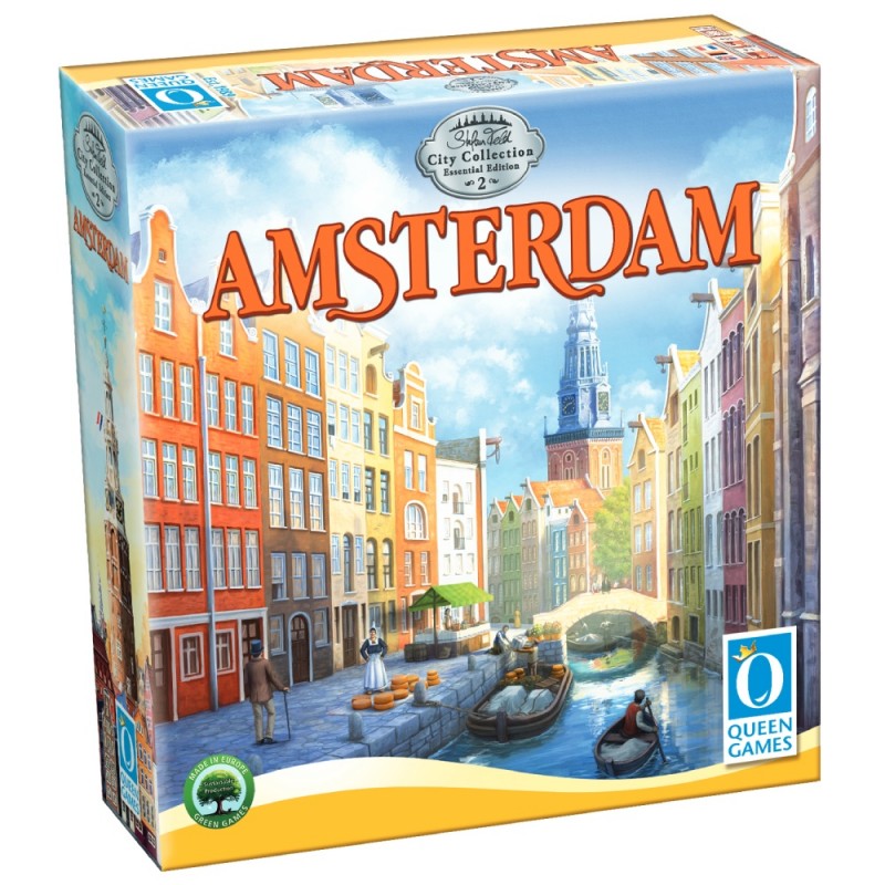 Amsterdam Essential Edition by Stefan Feld, English, French and German Board Game