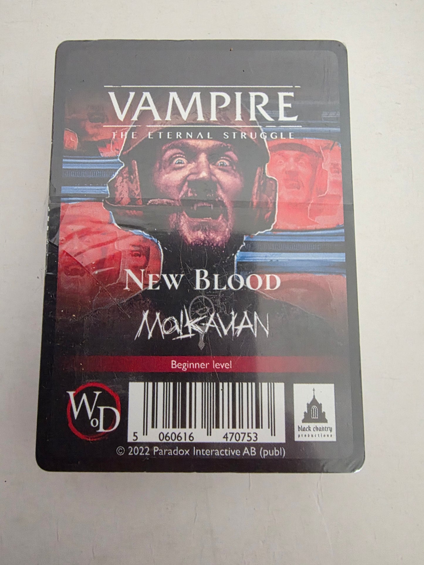 Vampire: The Eternal Struggle Fifth Edition New Blood Malkavian, English
