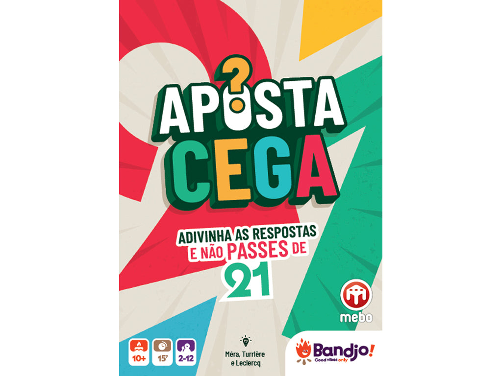 Aposta Cega Jogo de Tabuleiro, Edição em Português