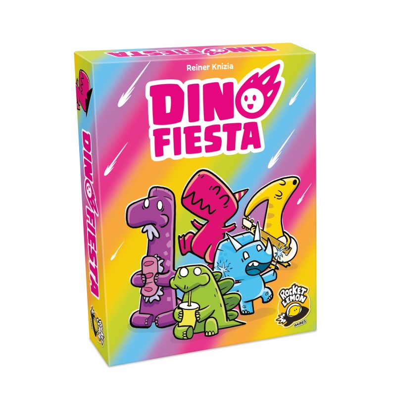 Dino Festa Juego de Mesa, Reiner Knizia, Edicíon en Español