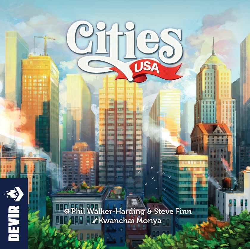 Cities USA Jogo de Tabuleiro, Edição Português