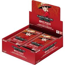 One Piece OP-13 Carrying On His Will, Booster Display, 24 Packs of 12 Cards, English