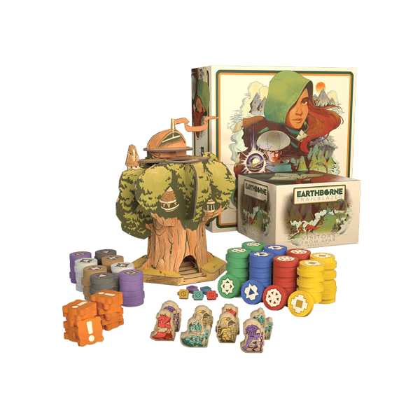 Earthborne Trailblazer Board Game, Deluxe Edition, English