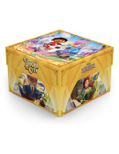 Disney Lorcana Hyperia City: Illumineer's Trove, English Edition