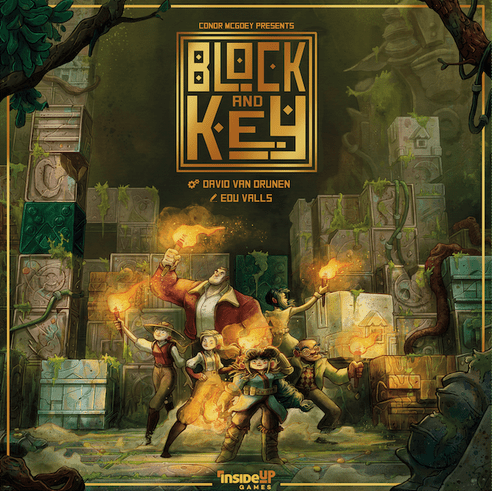 Block & Key Juego de Mesa, Usado, Edicíon en Español