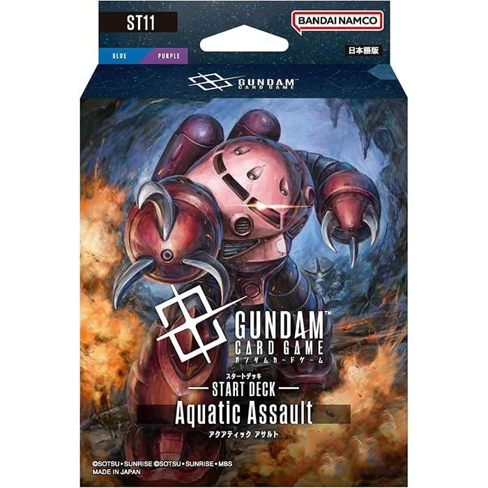 Gundam TCG Starter Deck ST11 Aquatic Assault, English Edition