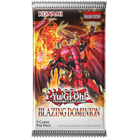 Yu-Gi-Oh Blazing Dominions Booster Display, 24 Packs of 7 cards, English Edition