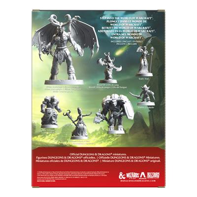 Dungeons & Dragons World of Warcraft Official Miniatures Set 1