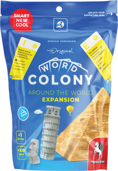Word Colony: Around the World Expansion, English Edition