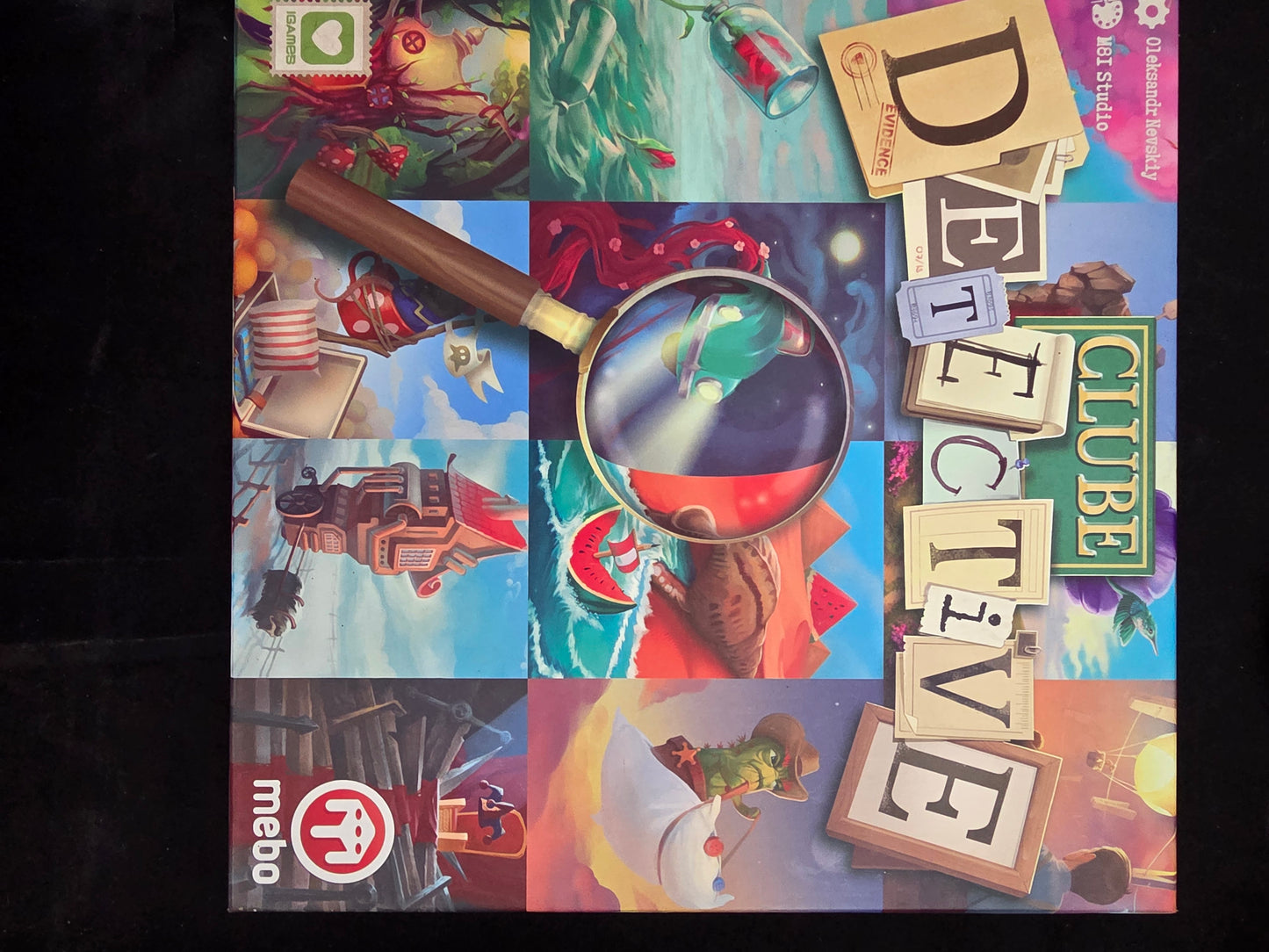 Clube Detective Jogo de Tabuleiro, Usado, Edição em Português