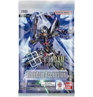 Gundam Freedom Ascension GD05 Booster Pack of 12 Cards, English