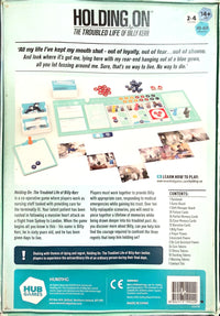 Holding On The Troubled Life of Billy Kerr Board Game, Used, English Edition