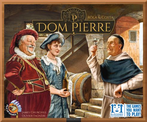 Dom Pierre Board Game, Used, English Edition