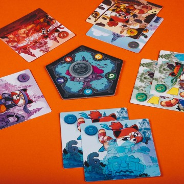 Red Panda Juego de Mesa, Edicíon en Español