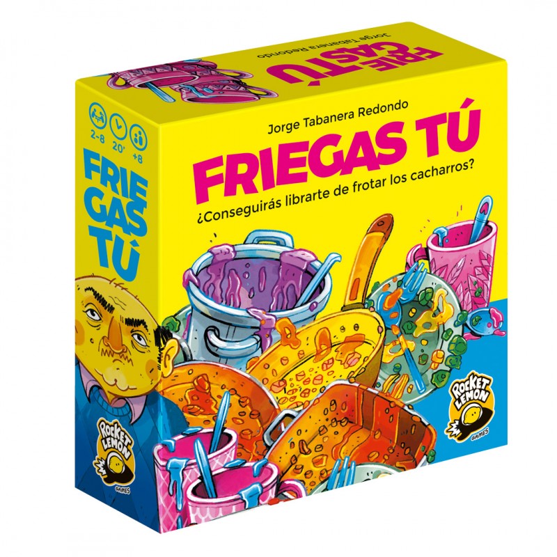 Friegas Tu Board Game, Spanish Edition