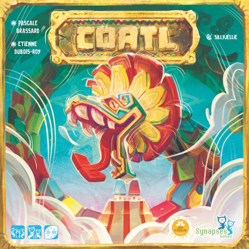 Coatl Jogo de Tabuleiro, Usado, Edição em Português