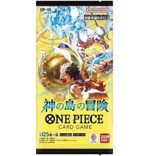 One Piece OP-15 Adventure on Kami's Island, Booster Pack of 12 Cards, Japanese
