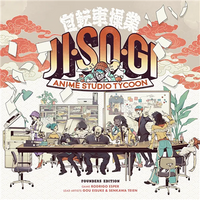 Jisogi Anime Studio Tycoon Version 1.5, English Board Game