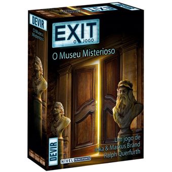Exit: O Museu Misterioso Jogo de Tabuleiro em Português