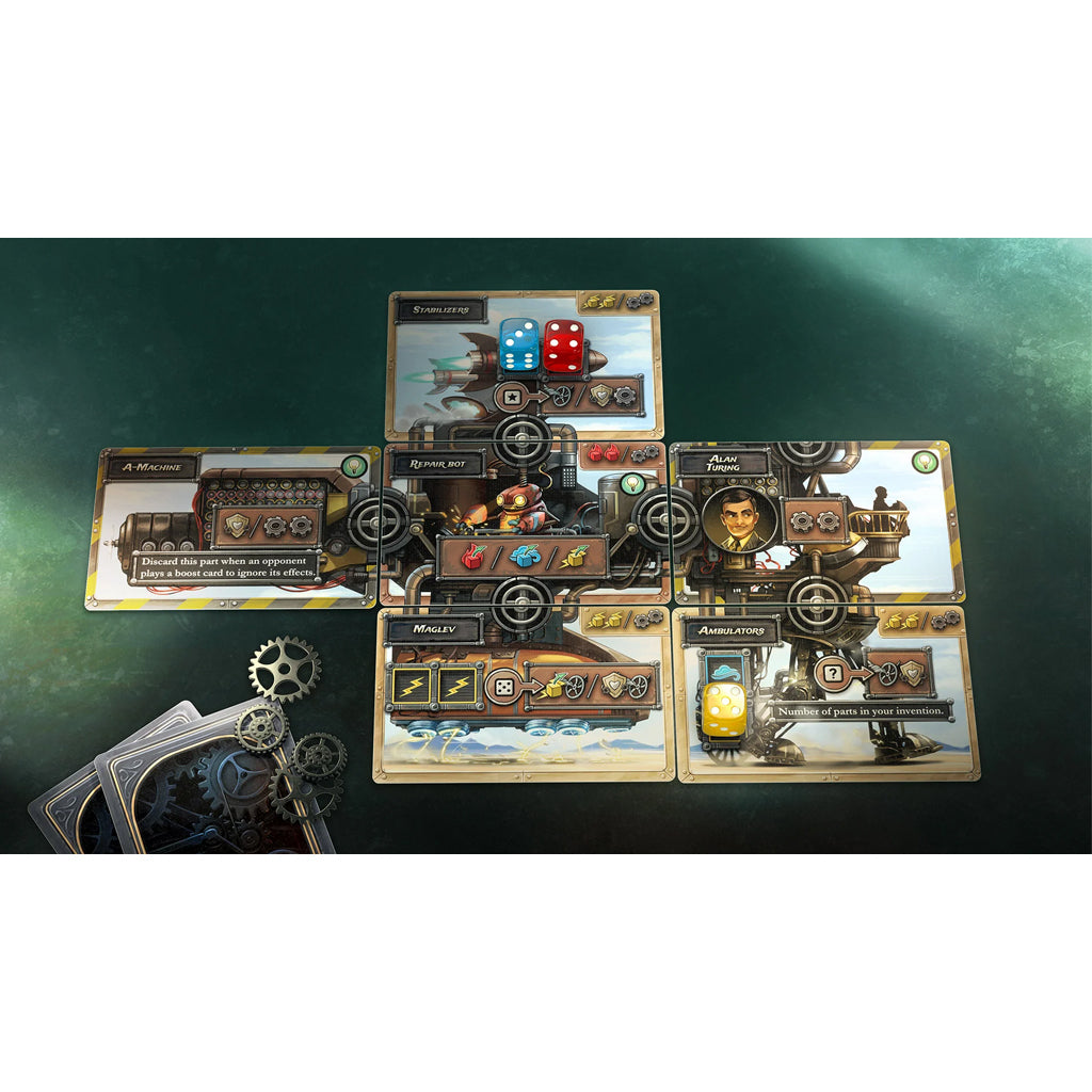 Steampunk Rally Fusion English Board Game