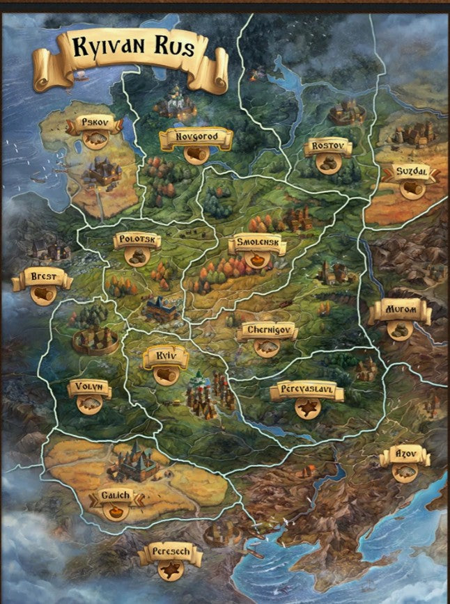 Rurik Deluxe with Myths & Fables Expansion, English Edition