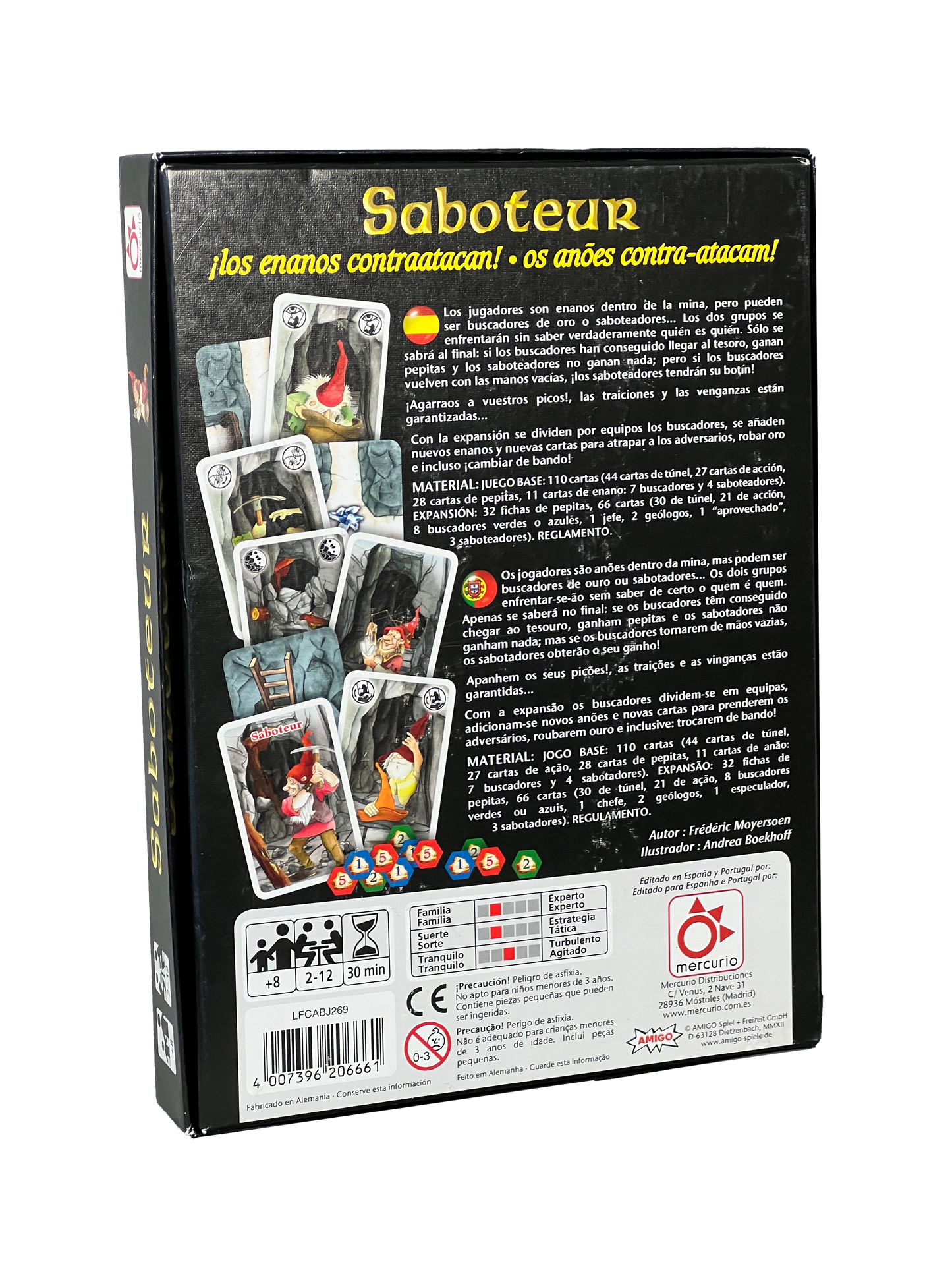 Saboteur 1+2 (PT, ES)