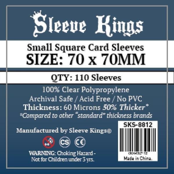 Sleeve Kings 60 Micron Card Sleeves, Pack of 110