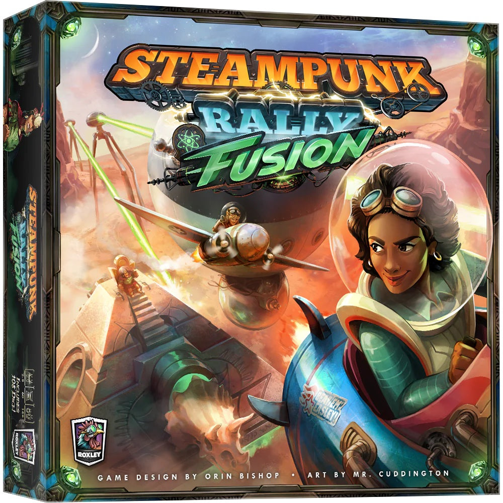 Steampunk Rally Fusion Deluxe Atomic Edition, English Board Game