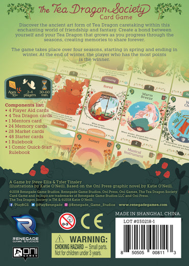 The Tea Dragon Society Card Game, English Edition