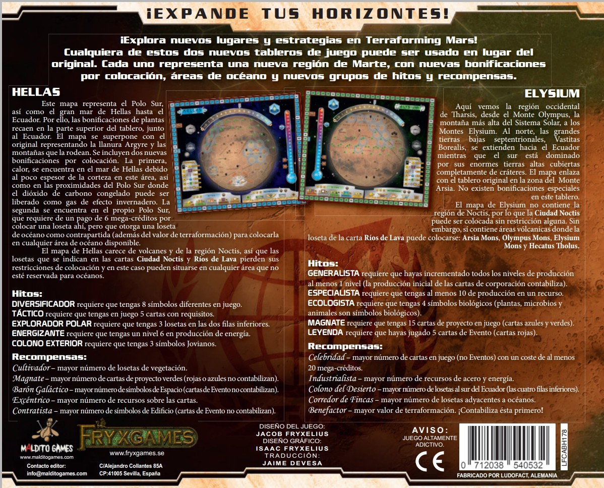 Terraformación de Marte: Hellas y Elysium (portugués)