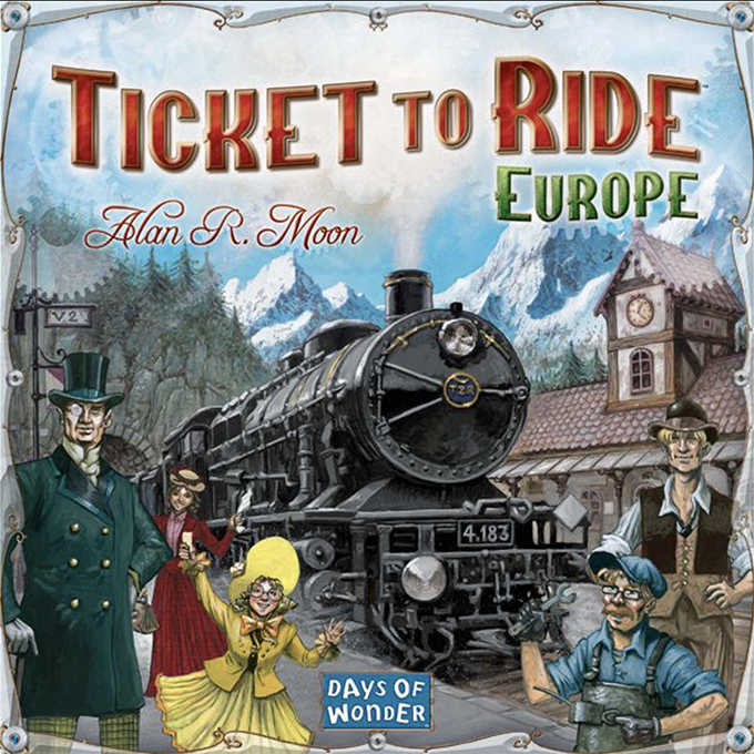 Ticket to Ride: Europe (Portuguese)