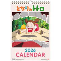 2026 My Neighbor Totoro Wall Calendar by Studio Ghibli, English, 29 x 43 cm
