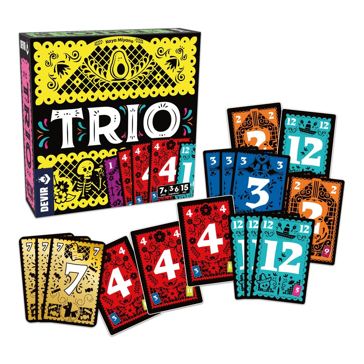 Trio Juego de Mesa, Edicíon en Español
