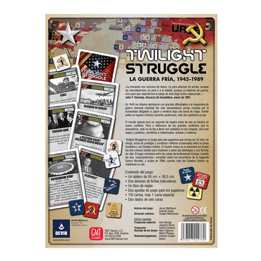 Twilight Struggle Juego de Mesa, Edicíon en Español