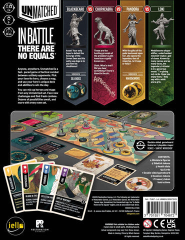 Unmatched: Battle of Legends Volume 3, English Board Game