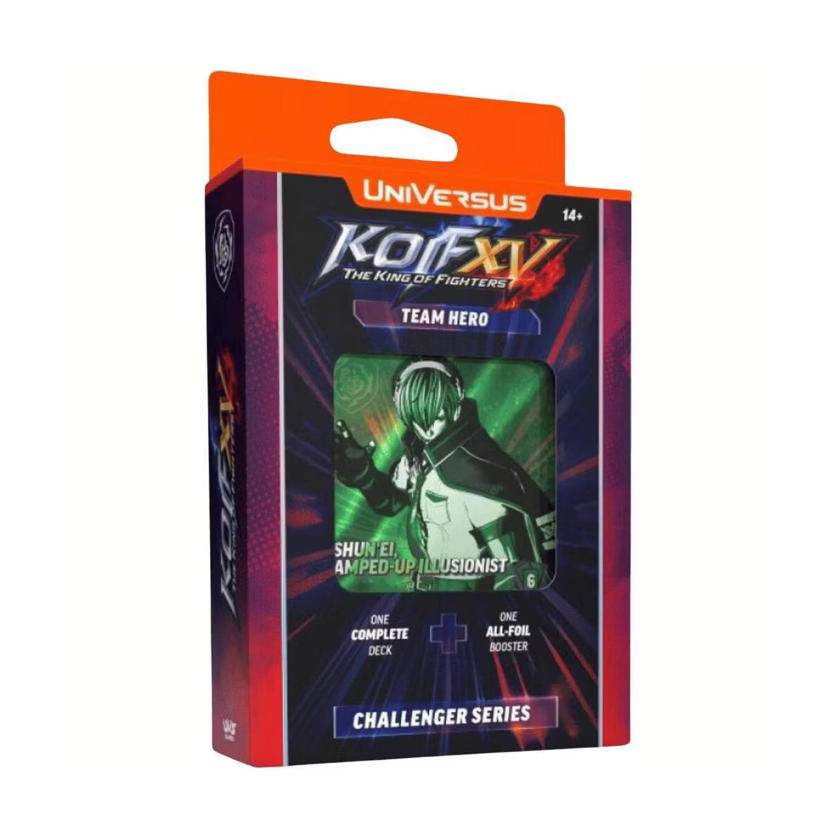 UVS King of Fighters XV Challenger Series Deck, Team Hero, Deck of 60 Cards, English Edition