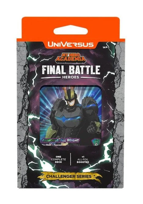 Universus My Hero Academia Final Battle Heroes Challenger Series Deck, English Edition