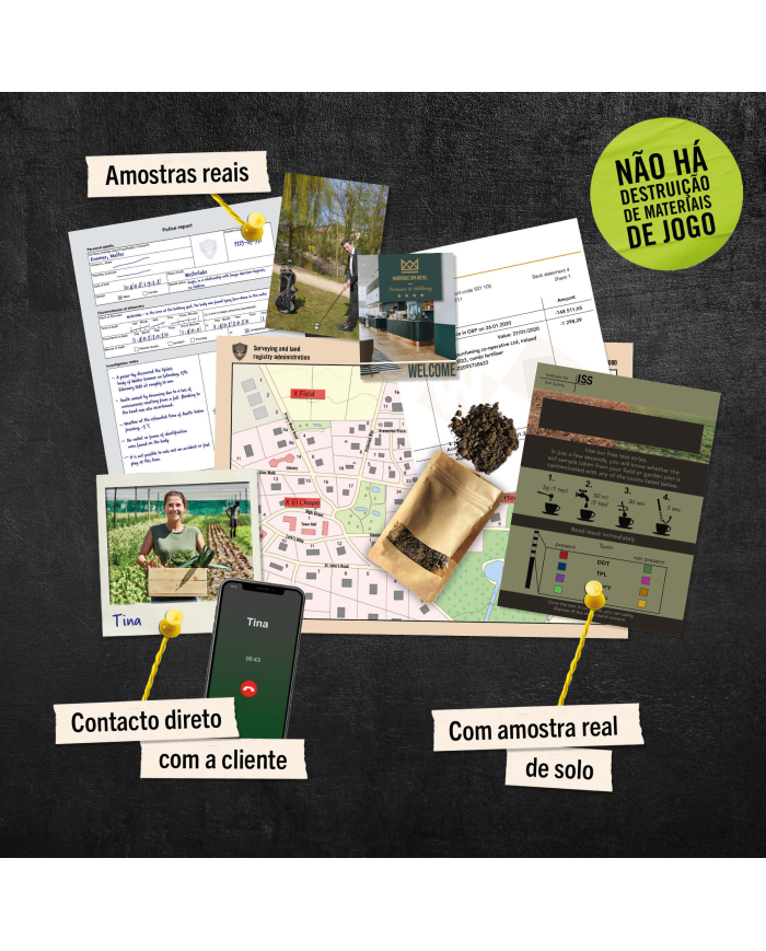 Veneno Verde Portugûes Jogo de Tabuleiro