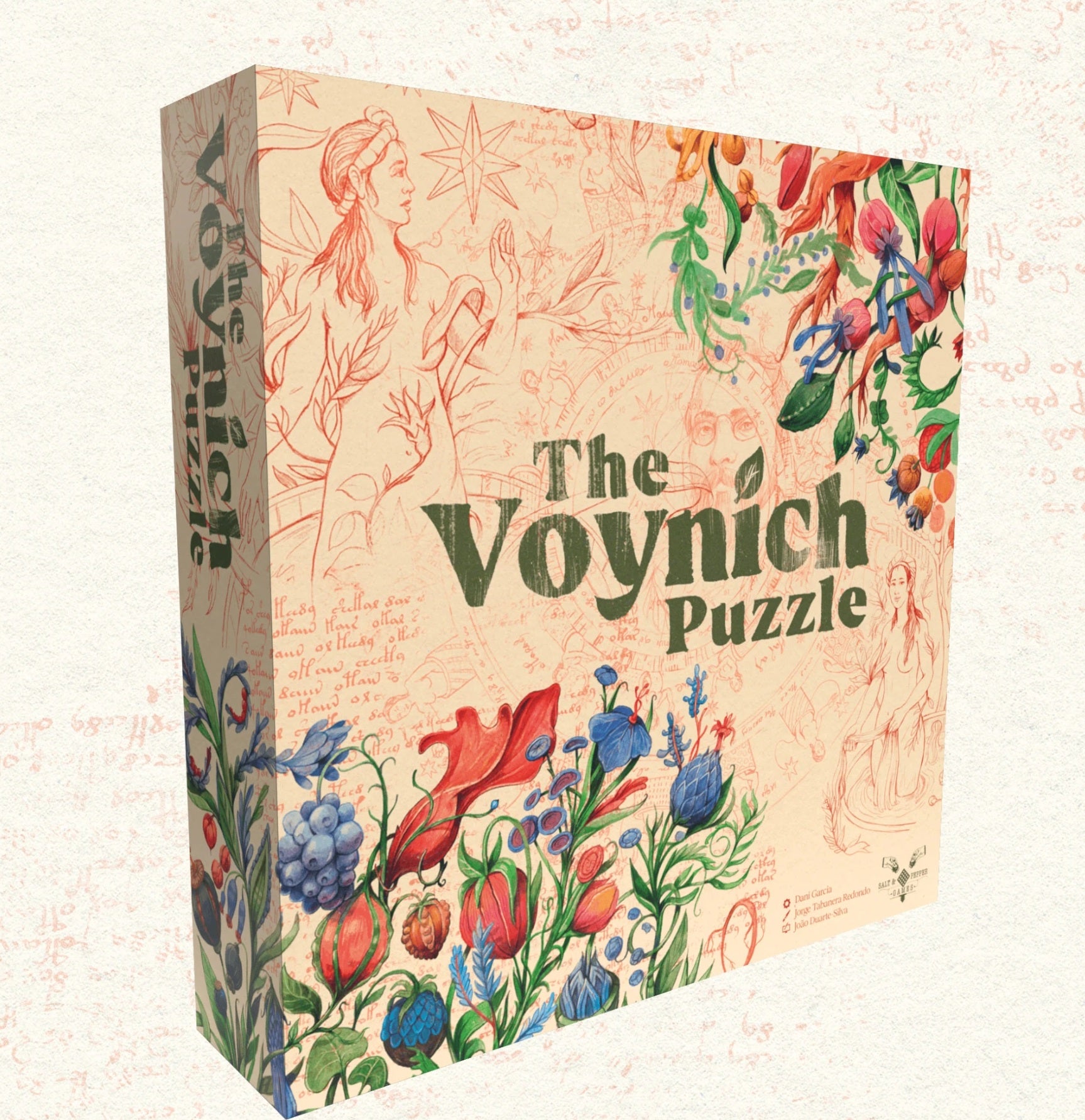 The Voynich Puzzle Board Game, Gamefound English Edition